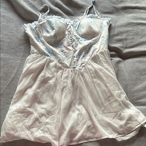 Cider Blue Floral Lace dress